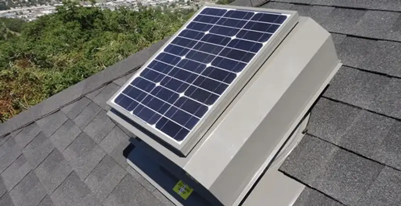 attic fan installation services with energy-efficient roof-mounted ventilation system in Denver, CO