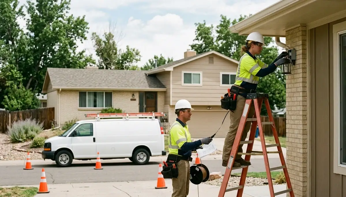 Electrician services in Denver, CO by a professional local electrical contractor