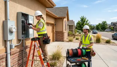 Professional electrician services in Denver, Colorado