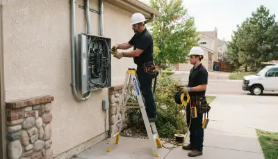 Professional electrician providing electrical services in Denver, CO