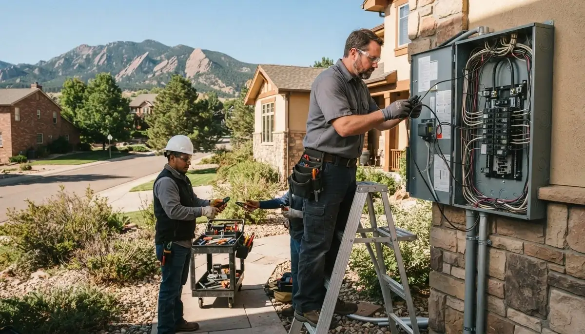 Denver, CO electrician providing professional residential and commercial electrical services