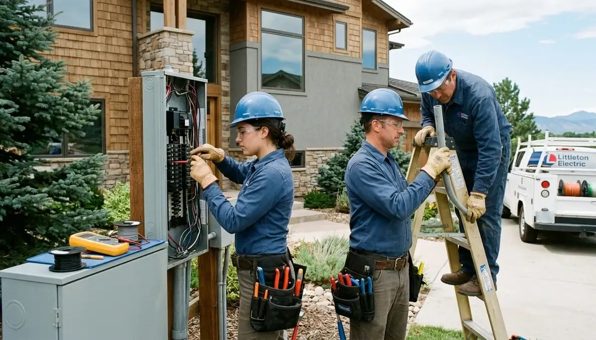 Electrician services in Denver, Colorado for residential and commercial electrical needs