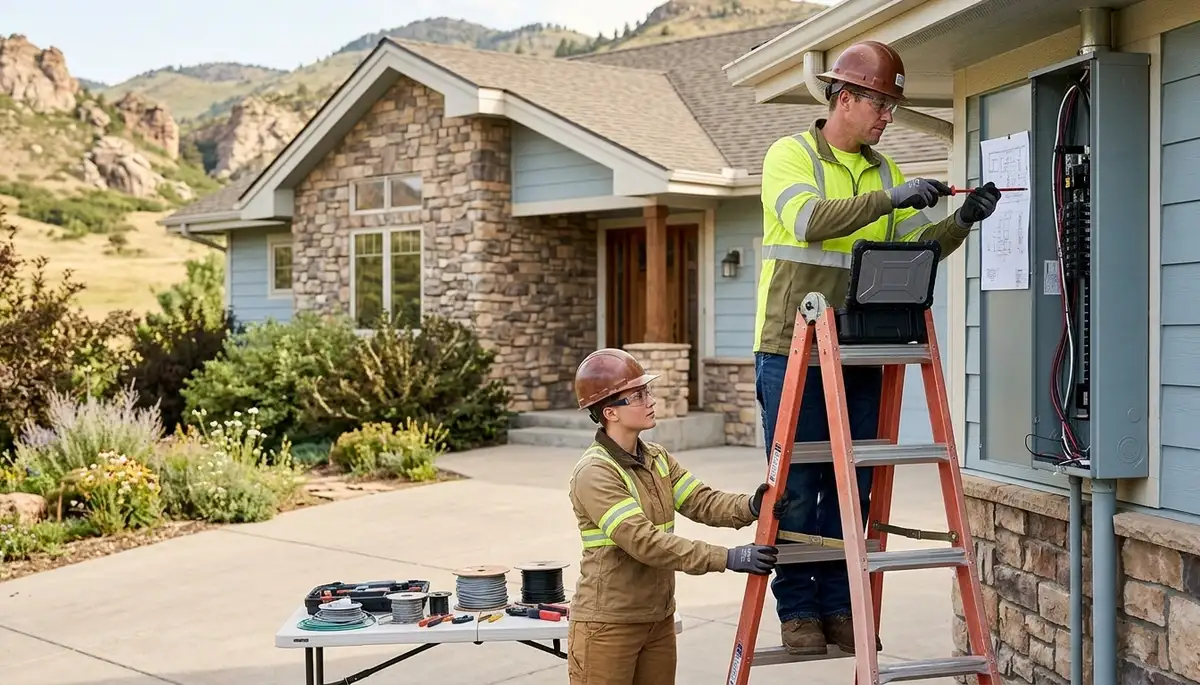 Denver, CO electrician providing professional electrical services