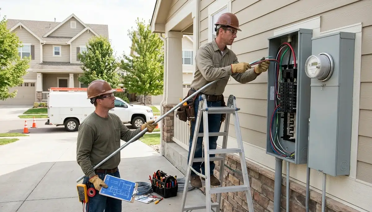 Electrician services in Denver, Colorado by a professional electrical contractor