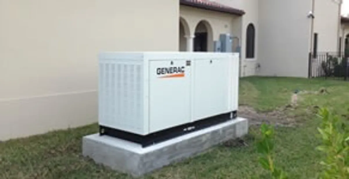 generator installation service showing standby generator professionally installed for residential power backup in Denver, CO