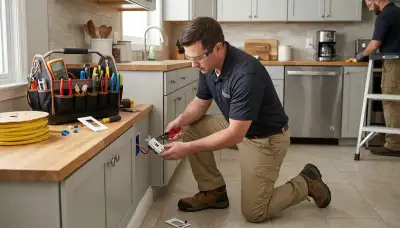 GFC outlet installation service by licensed electricians in Denver, CO