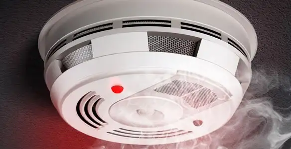 Installed smoke detector providing reliable fire detection in Denver, CO