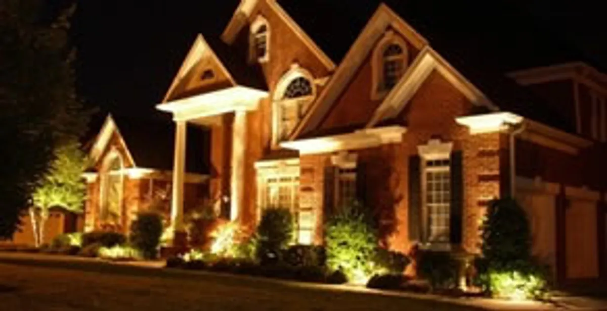 landscape lighting installation services enhancing residential exterior lighting in Denver, CO