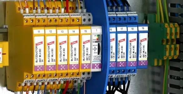 lightning surge protection equipment integrated into electrical system by certified electricians in Denver, CO