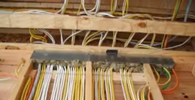 new construction wiring services with organized electrical rough-in performed by licensed electricians in Denver, CO