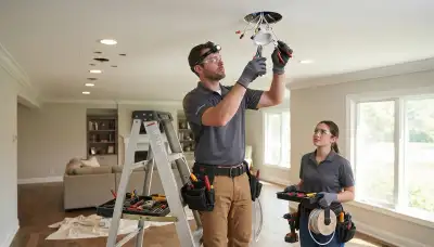 Recessed lighting installation for Denver, CO homes by local electricians