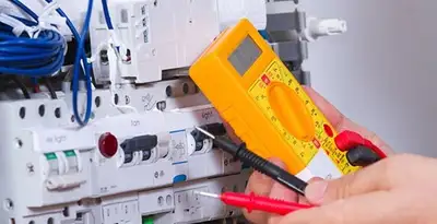 Residential electrician testing home electrical panel for safety and performance in Denver, CO