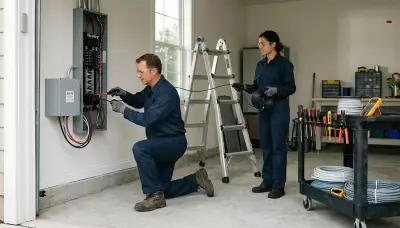 Whole home surge protection service for a Denver, CO home's electrical panel