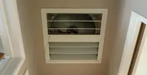 whole house fan installation services with ceiling-mounted ventilation system in Denver, CO